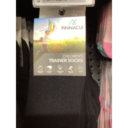 Photo of Pinnacle Childs Trainer Socks 3-5 3pack