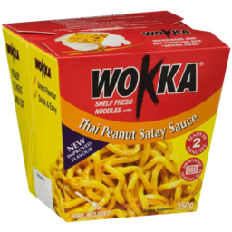 Photo of Wokka Noodle Box Thai Peanut Satay Sauce