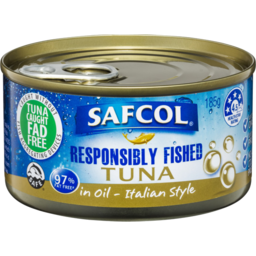 Photo of Safcol Responsibly Fished Tuna In Olive Oil 185g