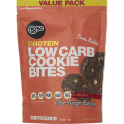 Photo of Body Science International Pty Ltd Bsc Choc Fudge Brownie Protein Low Carb Cookie Bites (120g)