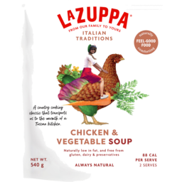 Photo of La Zuppa Tuscan Chicken & Vegetables With Wholegrain Rice Soup Pouch