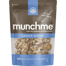 Photo of Munchme Cashew Sesame Plant Based Snack