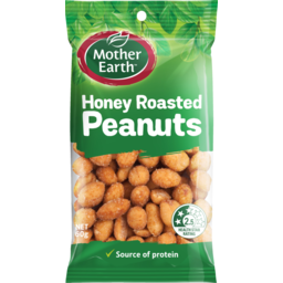 Photo of Mother Earth Honey Roasted Peanuts 60g