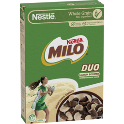 Photo of  Nestle Milo Duo Breakfast Cereal Chocolate, Malt And Vanilla 580g 