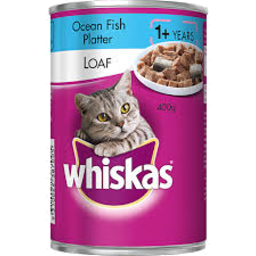 Photo of Whiskas Can Catfood Oceanfish Platter 400g