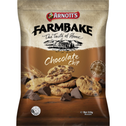 Photo of Arnotts Farmbake Chocolate Chip Biscuits 310g
