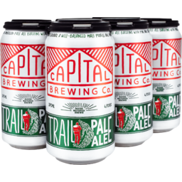 Photo of Capital Brewing Trial Pale Ale Can 375ml 6pk
