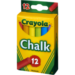 Photo of Crayola Colored Chalk Sticks - 12 Pk