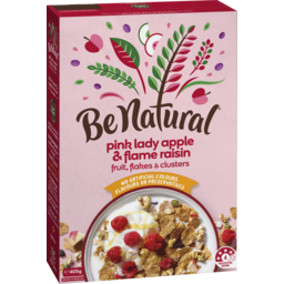 Photo of Be Natural Pink Lady Apple & Flame Raisin Cereal 405gm