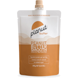 Photo of PLANUT Peanut Butter Smooth Pouch 250g