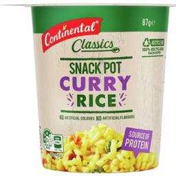 Photo of Continental Curry Rice Snack Pot 87g