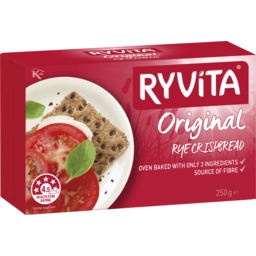 Photo of Ryvita Original Rye Crispbread 250g