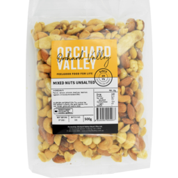 Photo of Orchard Valley Mixed Nuts Unsalted 500gm