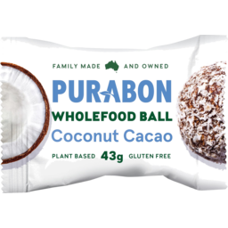 Photo of PURABON PROTEIN BALLS Protein Ball Coconut Cacao