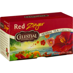 Photo of Celestial Seasonings Zinger Red Caffeine Free Herbal Tea - 20 Ct