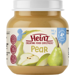 Photo of Heinz® Pear Baby Food Jar 4+ Months 110g 110g