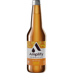Photo of Amplify Kombucha Ginger Lemon 330ml Glass