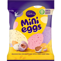 Photo of Cadbury Mini Eggs Egg Bag 125g 125g
