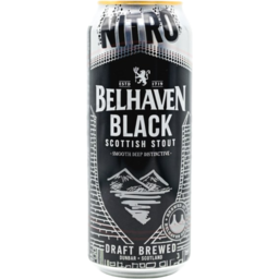 Photo of Belhaven Black Scottish Stout Can 500ml