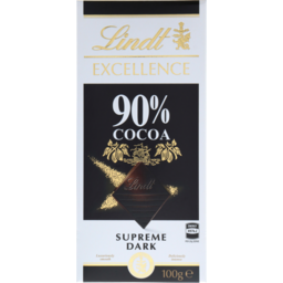 Photo of Lindt Excellence 90% Cocoa Dark Chocolate