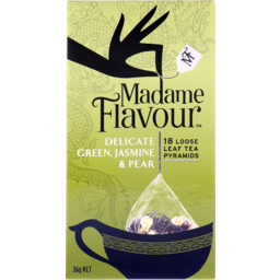 Photo of Madame Flavour Delicate Green, Jasmine & Pear 18pk