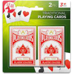 Photo of Premium Coated Playing Cards 2pk