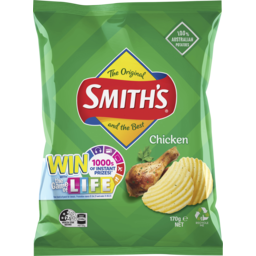 Photo of Chips, Smith's Crinkle Cut Chicken Chips 170 gm