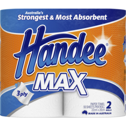 Photo of Handee Max Paper Towel 3ply 2pk
