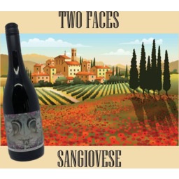 Photo of Two Faces Sangiovese 750ml
