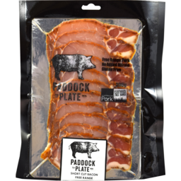 Photo of Paddock Bacon Short Cut Free Range 200g