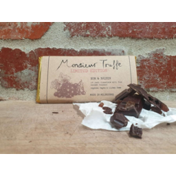 Photo of Monsieur Truff Chocolate Dark 65% Rum & Raisin 80gm