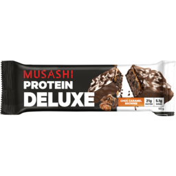 Photo of Musashi Deluxe Choc Caramel Brownie 60g