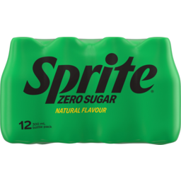 Photo of Sprite Zero Sugar Soft Drink Multipack Mini Bottles 12x300ml