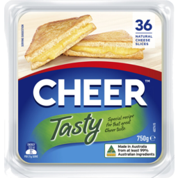 Photo of Cheer Cheese Tasty Sliced 750g