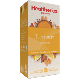 Photo of Healtheries Tea Bags Turmeric 20 Pack