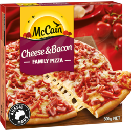 Photo of McCain Family Pizza Cheese & Bacon