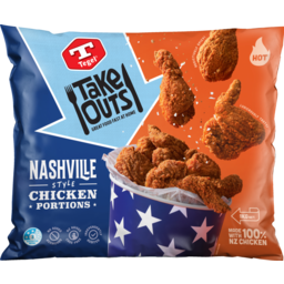 Photo of Tegel Frozen Take Outs Nashville Style Chicken Portions 1kg