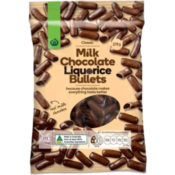 Photo of WW Chocolate Liqourice Bullets