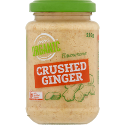 Photo of Jensens Organic Crushed Ginger 220g