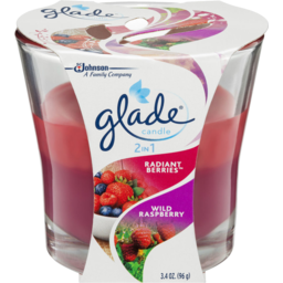 Photo of Glade Candle 2 In 1 Radiant Berries Wild Raspberry 1