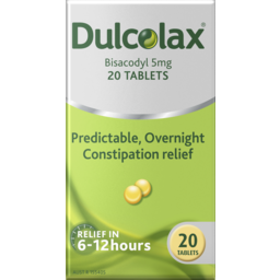 Photo of Dulcolax Costipation Relief Bisacodyl Tablets 5mg 20 Pack