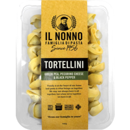 Photo of Il Nonno Tortellini Green Pea, Pecorino Cheese & Black Pepper 500gm