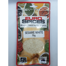 Photo of Euro Spice Sesame Seed Wht60gm