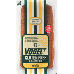 Photo of Vogel's Bread Gluten & Dairy Free White 520g