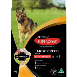 Photo of Purina Supercoat Large Breed Adult With Chicken Dry Dog Food