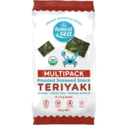 Photo of Honest Sea Seaweed Snack Teriyaki 6pk