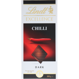 Photo of Lindt Chocolate Excellence Chilli 100g