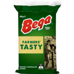 Photo of Bega Tasty Cheese Block 500g