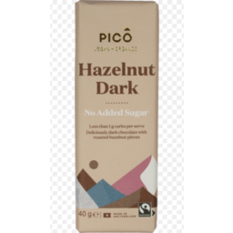 Photo of Pico Chocolate Organic No Added Sugar Dark Hazelnut