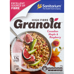 Photo of Sanitarium Granola Breakfast Cereal Maple & Raspberry High Fibre